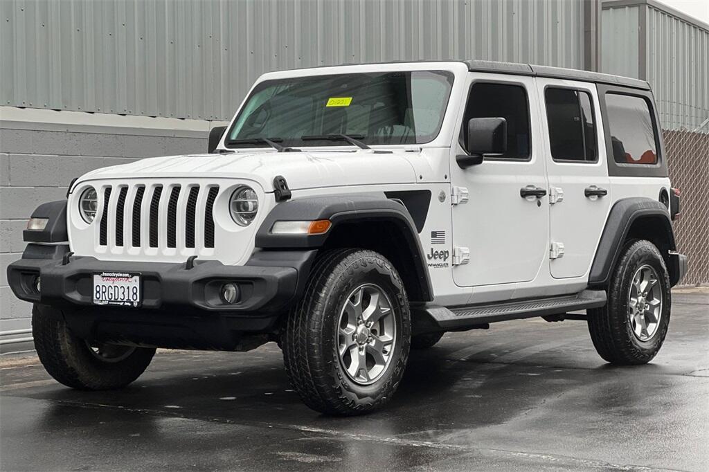 used 2020 Jeep Wrangler Unlimited car, priced at $26,073