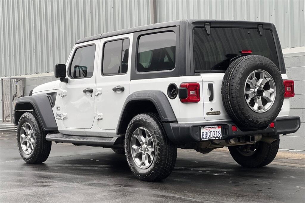 used 2020 Jeep Wrangler Unlimited car, priced at $26,073
