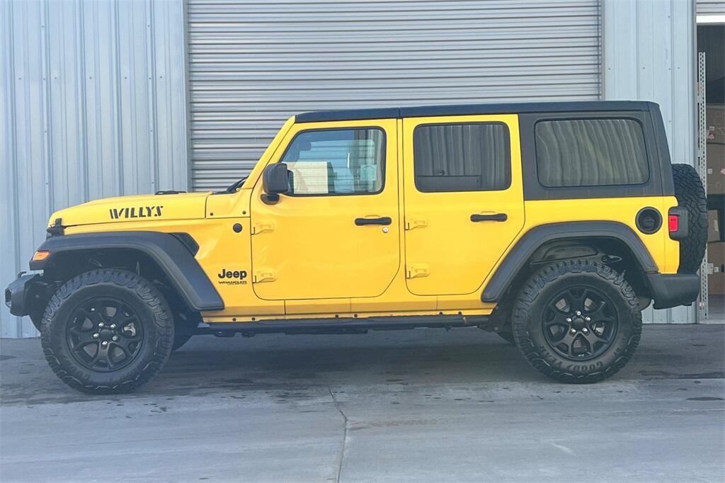 used 2020 Jeep Wrangler Unlimited car, priced at $24,935