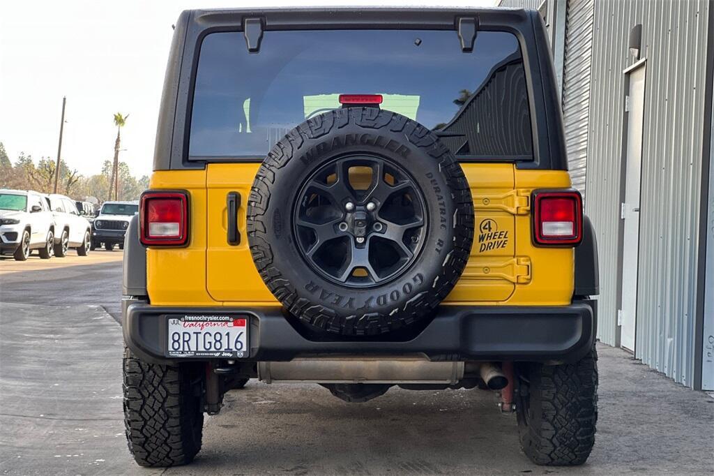 used 2020 Jeep Wrangler Unlimited car, priced at $24,935