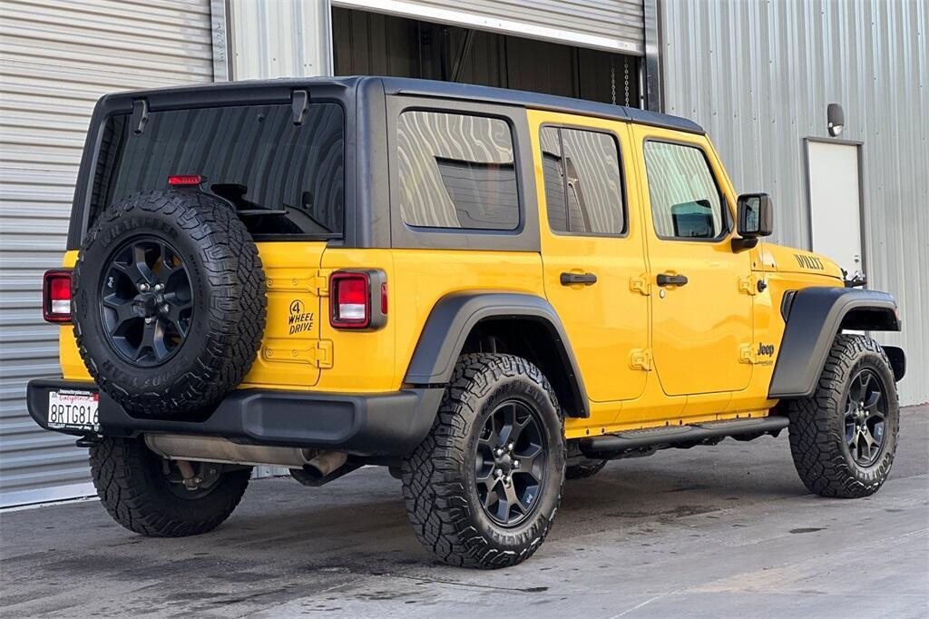 used 2020 Jeep Wrangler Unlimited car, priced at $24,935