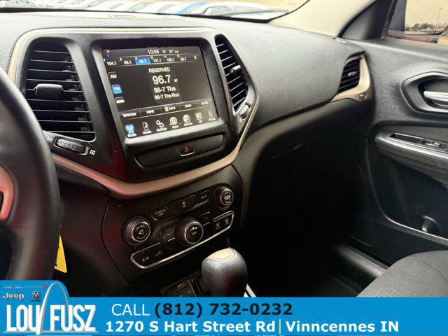 used 2017 Jeep Cherokee car, priced at $7,459
