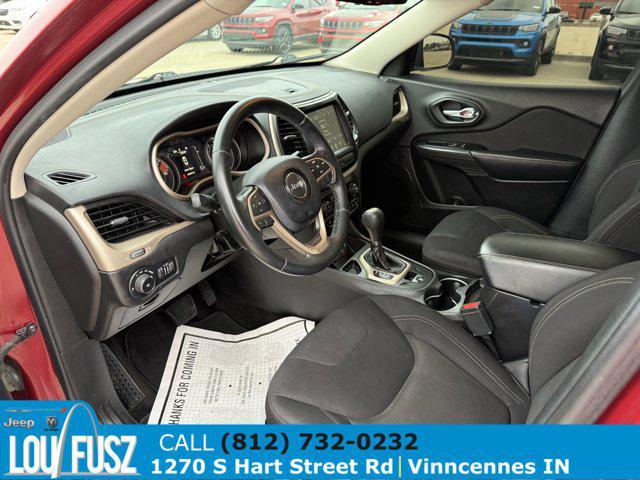used 2017 Jeep Cherokee car, priced at $7,459