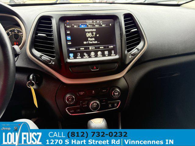 used 2017 Jeep Cherokee car, priced at $7,459