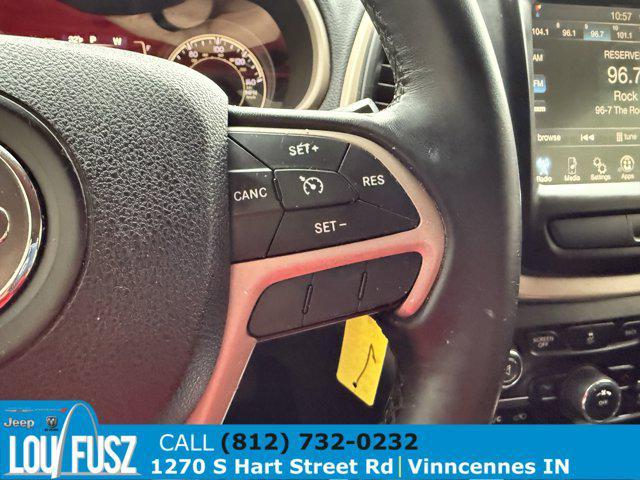 used 2017 Jeep Cherokee car, priced at $7,459