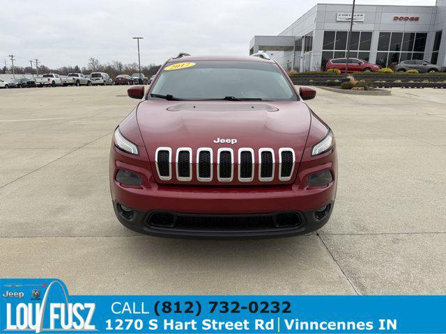 used 2017 Jeep Cherokee car, priced at $7,459