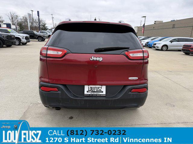 used 2017 Jeep Cherokee car, priced at $7,459
