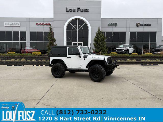 used 2018 Jeep Wrangler JK car, priced at $23,152