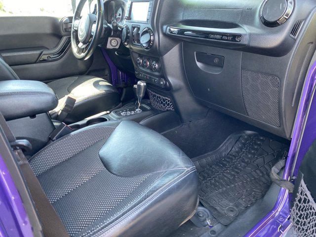used 2016 Jeep Wrangler Unlimited car, priced at $20,262