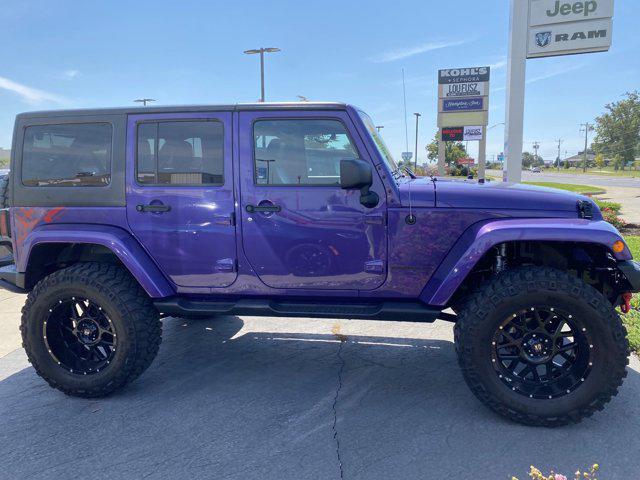 used 2016 Jeep Wrangler Unlimited car, priced at $20,262