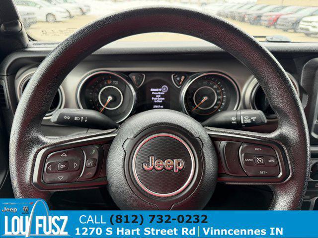used 2022 Jeep Wrangler Unlimited car, priced at $25,991