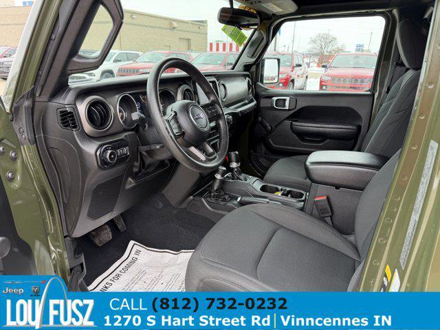 used 2022 Jeep Wrangler Unlimited car, priced at $25,991