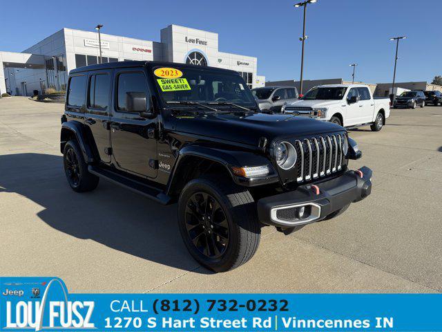 used 2023 Jeep Wrangler 4xe car, priced at $32,770