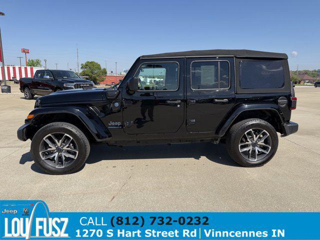 used 2024 Jeep Wrangler 4xe car, priced at $28,503