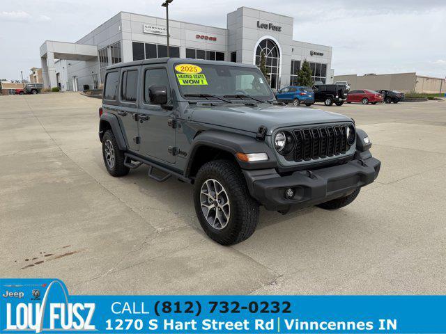 used 2025 Jeep Wrangler car, priced at $35,787