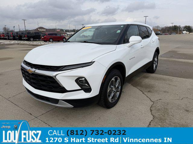 used 2023 Chevrolet Blazer car, priced at $22,494