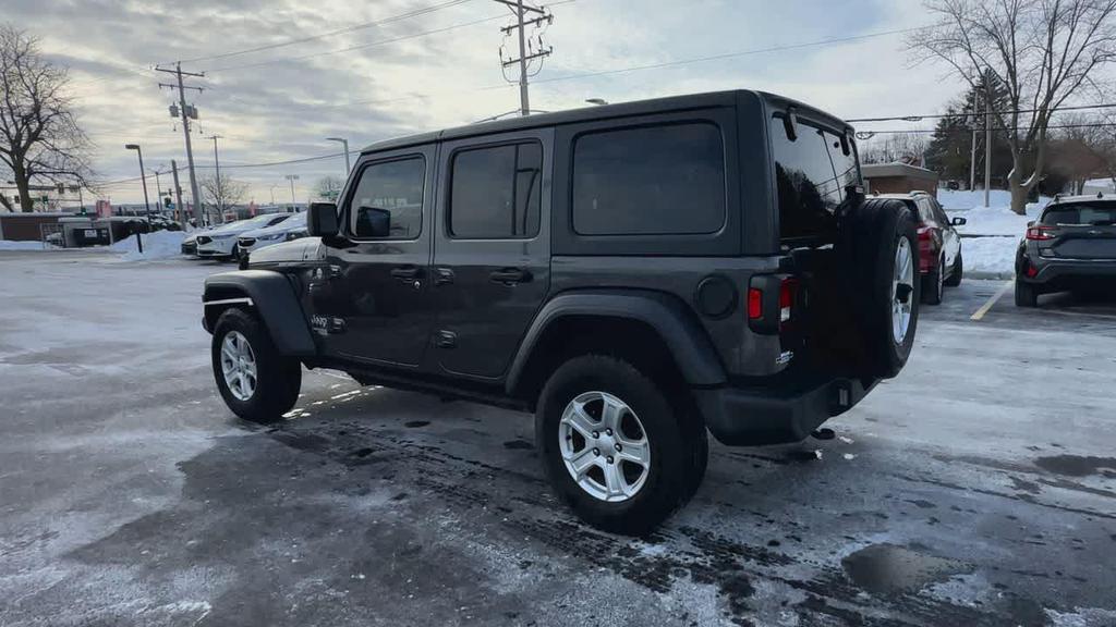 used 2019 Jeep Wrangler Unlimited car, priced at $18,697
