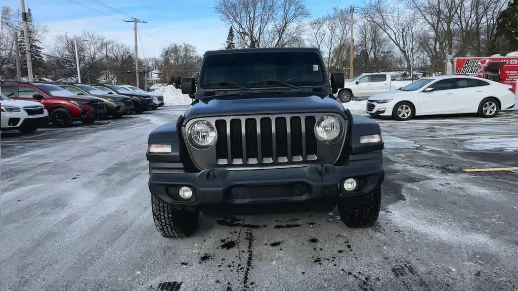 used 2019 Jeep Wrangler Unlimited car, priced at $18,697