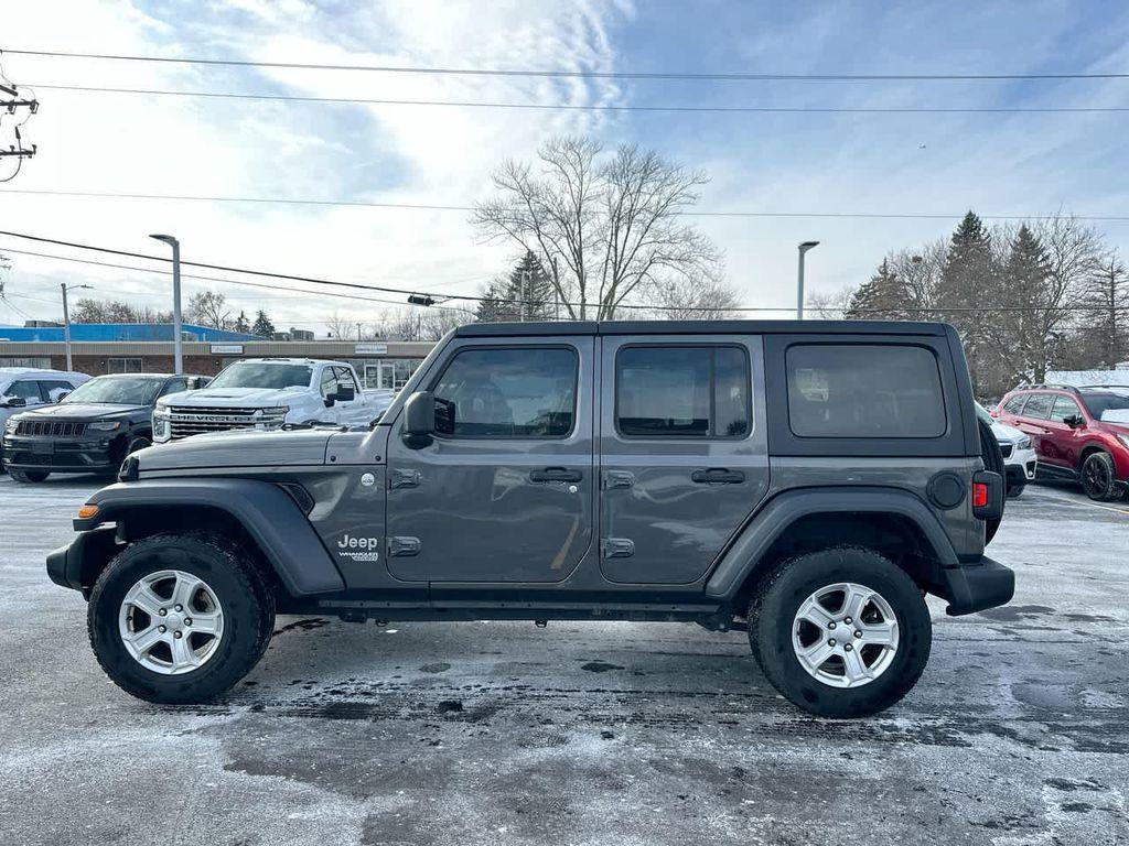 used 2019 Jeep Wrangler Unlimited car, priced at $18,697