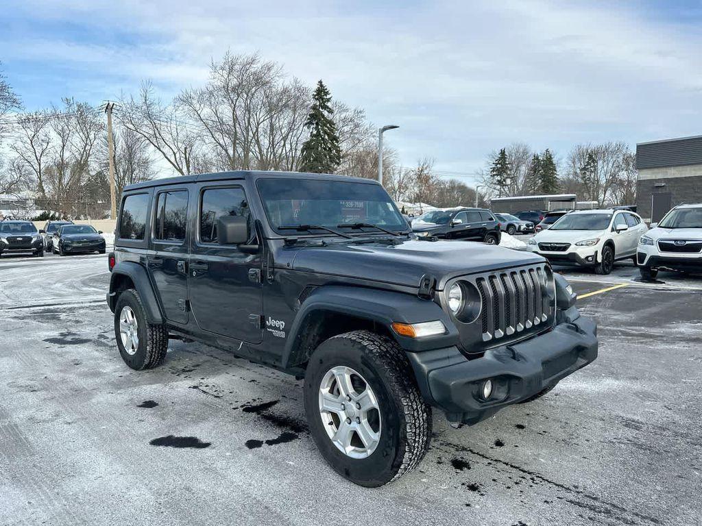 used 2019 Jeep Wrangler Unlimited car, priced at $18,697