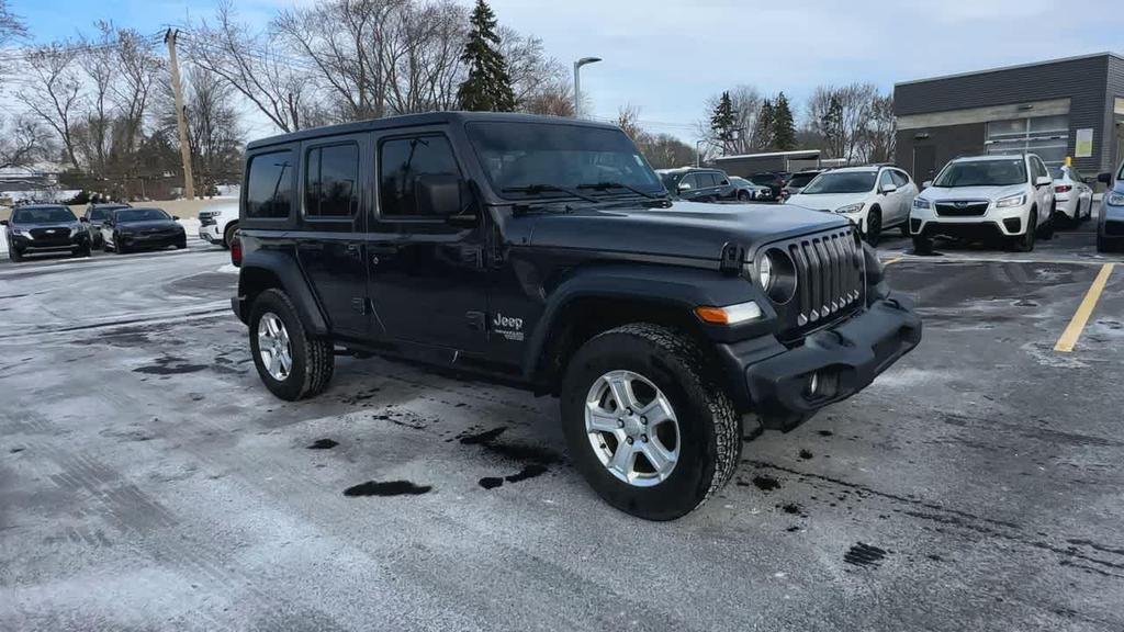 used 2019 Jeep Wrangler Unlimited car, priced at $18,697