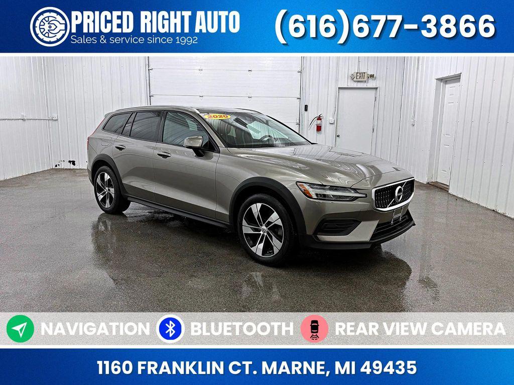 used 2020 Volvo V60 Cross Country car, priced at $19,900