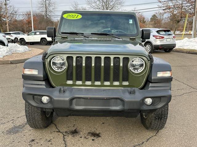 used 2021 Jeep Wrangler car, priced at $26,987