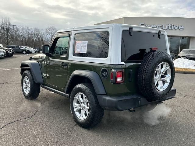used 2021 Jeep Wrangler car, priced at $26,987