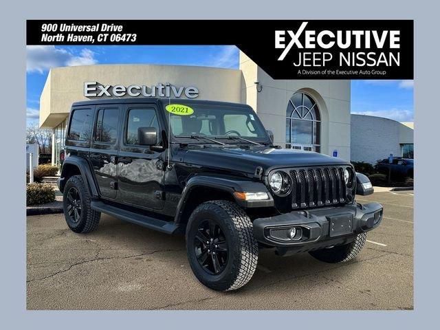 used 2021 Jeep Wrangler Unlimited car, priced at $35,970