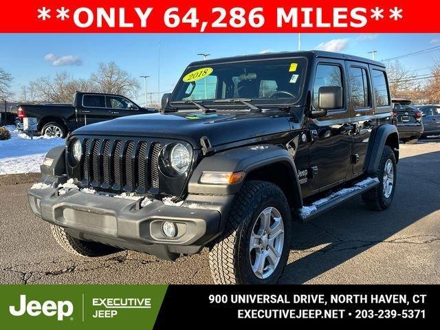 used 2018 Jeep Wrangler Unlimited car, priced at $21,987