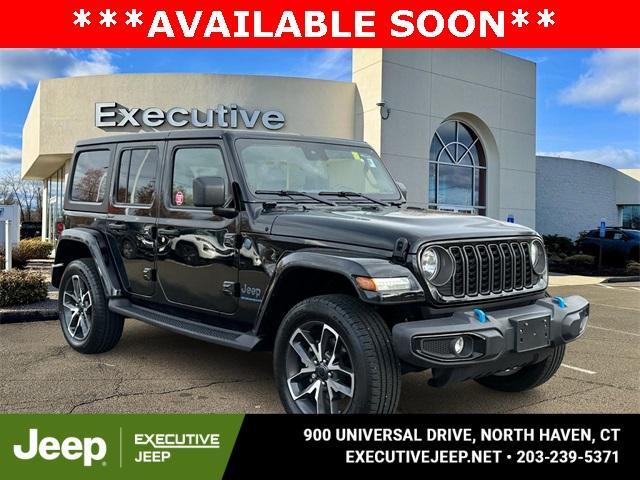 used 2024 Jeep Wrangler 4xe car, priced at $32,987