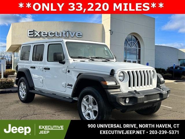 used 2022 Jeep Wrangler Unlimited car, priced at $30,987