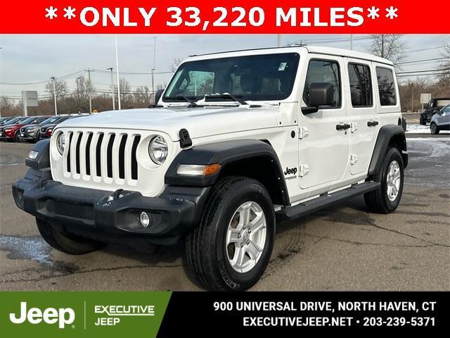 used 2022 Jeep Wrangler Unlimited car, priced at $30,987