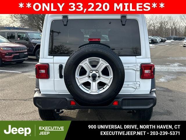 used 2022 Jeep Wrangler Unlimited car, priced at $30,987