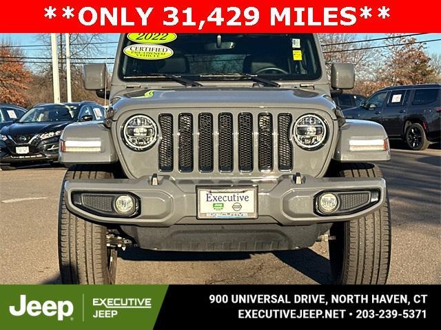 used 2022 Jeep Wrangler Unlimited car, priced at $36,987