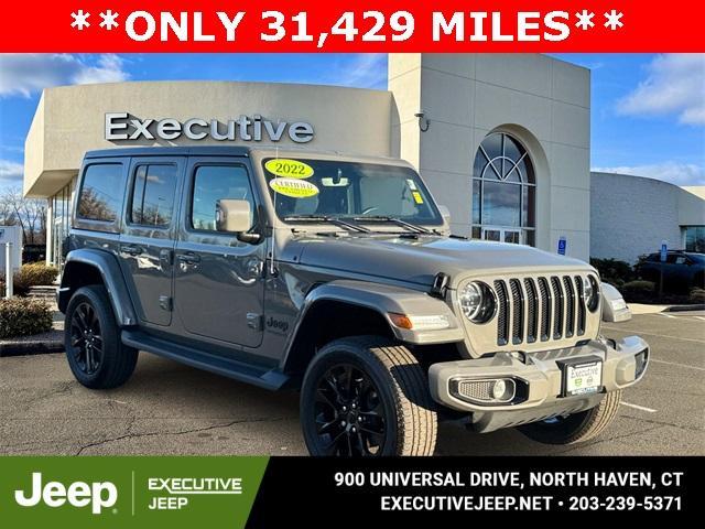 used 2022 Jeep Wrangler Unlimited car, priced at $36,987