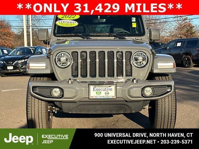 used 2022 Jeep Wrangler Unlimited car, priced at $36,987