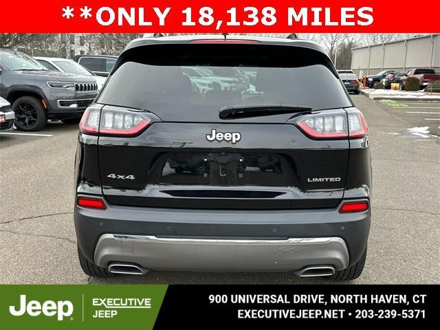 used 2021 Jeep Cherokee car, priced at $24,987