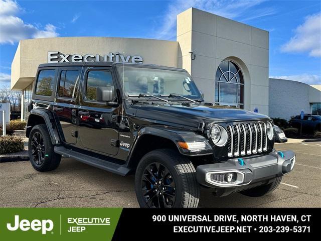 used 2022 Jeep Wrangler Unlimited 4xe car, priced at $27,489