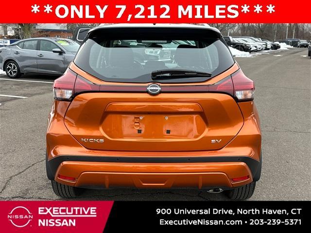 used 2024 Nissan Kicks car, priced at $19,998