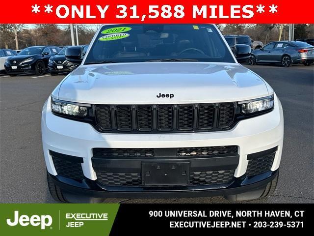 used 2021 Jeep Grand Cherokee L car, priced at $28,987