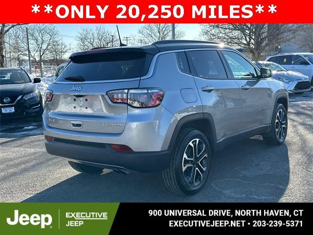 used 2022 Jeep Compass car, priced at $23,561