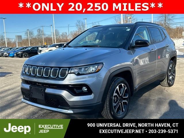 used 2022 Jeep Compass car, priced at $23,561
