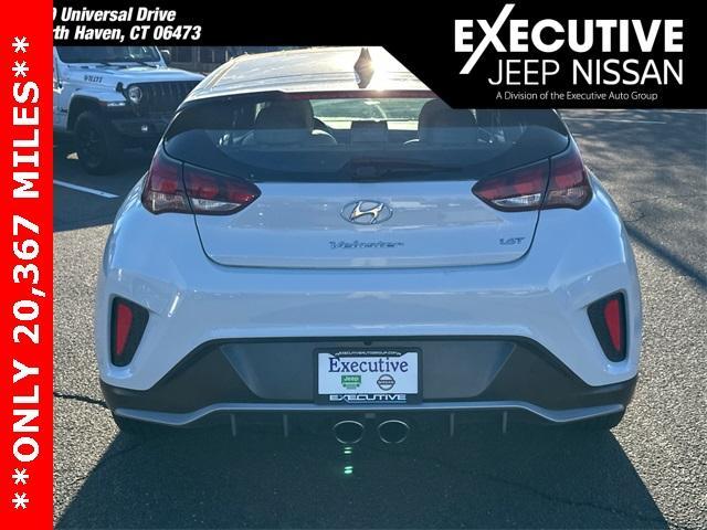 used 2019 Hyundai Veloster car, priced at $18,615