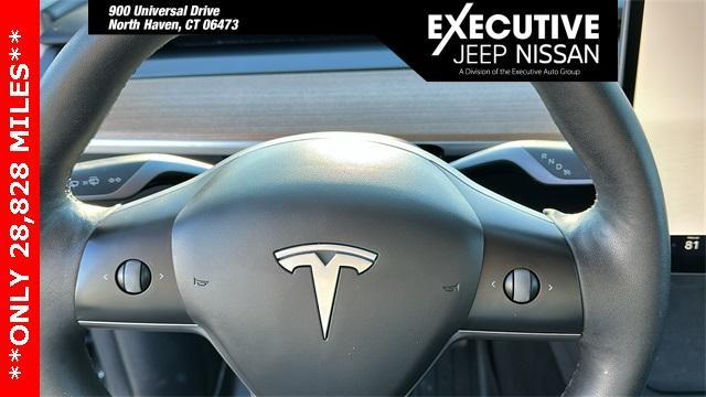 used 2024 Tesla Model Y car, priced at $33,489