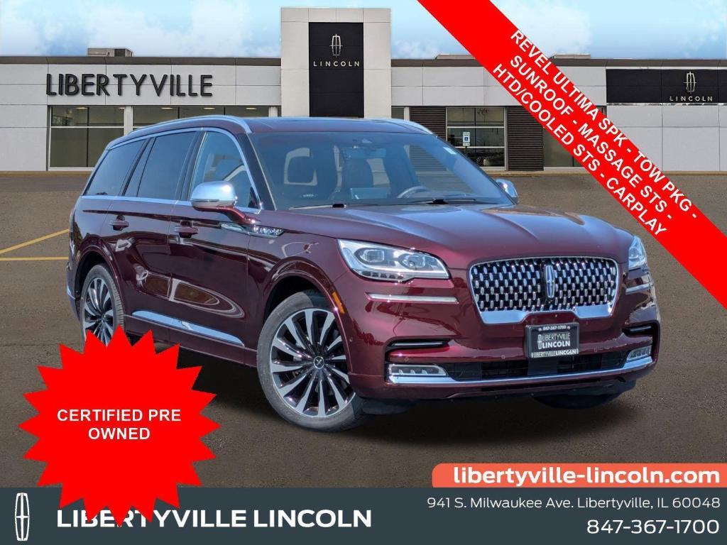 used 2022 Lincoln Aviator car, priced at $49,998