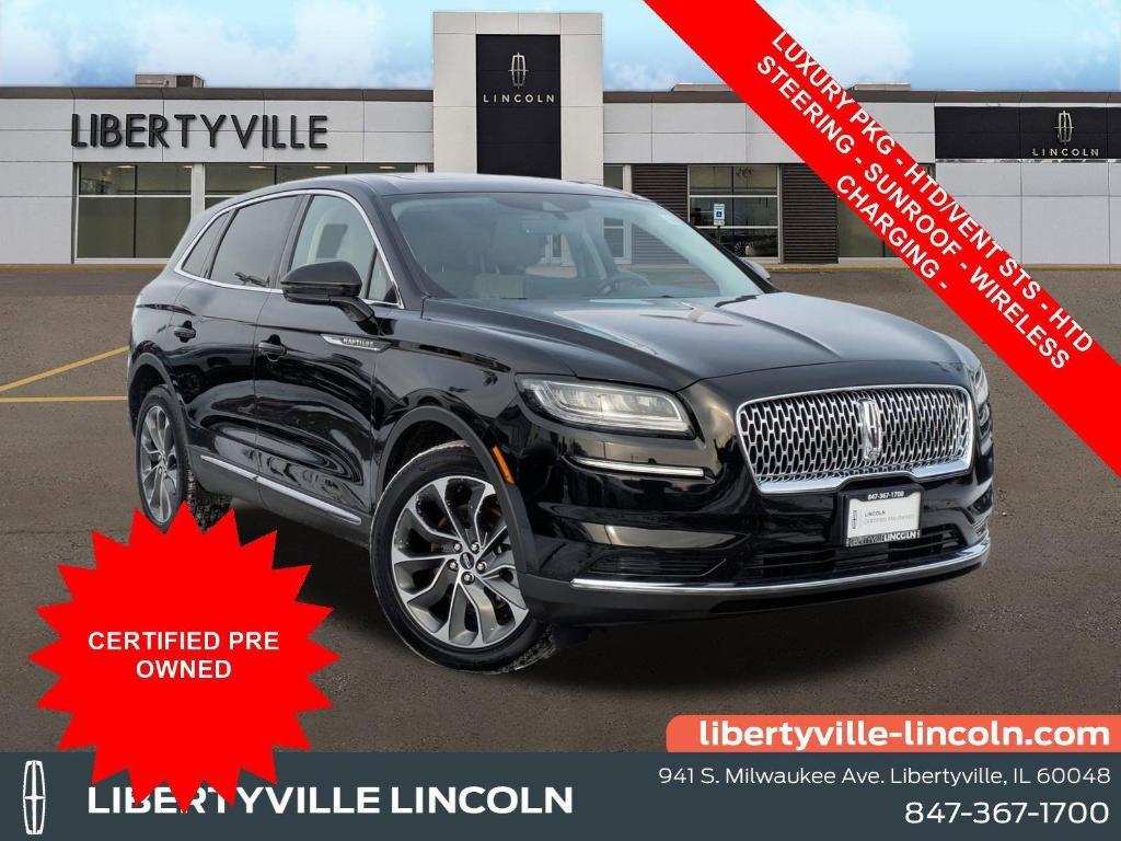 used 2022 Lincoln Nautilus car, priced at $34,422