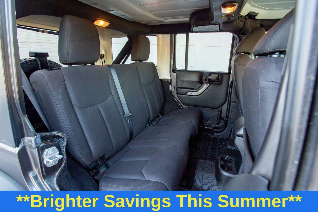 used 2017 Jeep Wrangler Unlimited car, priced at $17,933