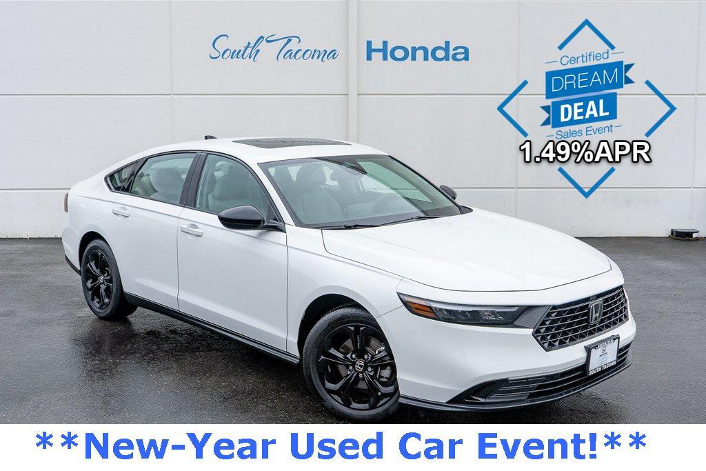 used 2025 Honda Accord car, priced at $28,477