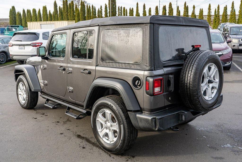 used 2018 Jeep Wrangler Unlimited car, priced at $19,632